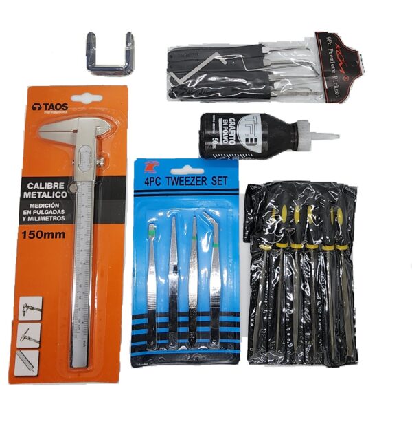 Ganzuas Kit Basico Herramientas Para Cerrajeros Nuevos