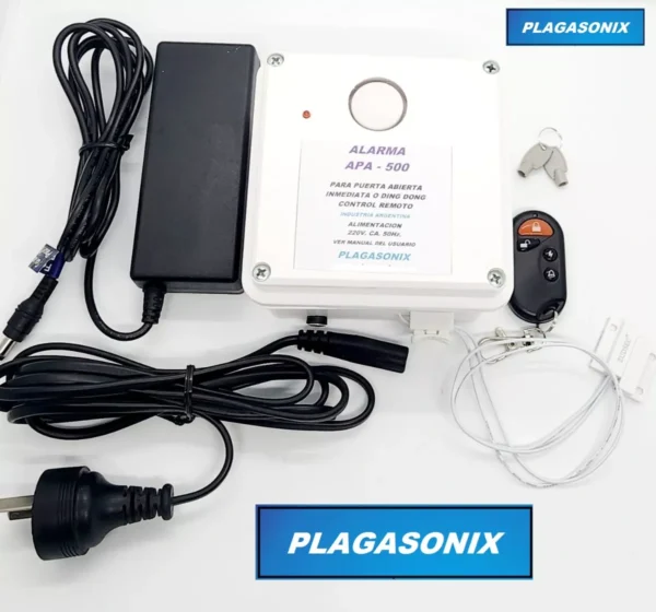 Alarma Puerta Abierta Apa-500 Inmediata Sensor Magnetico control remoto - Image 4