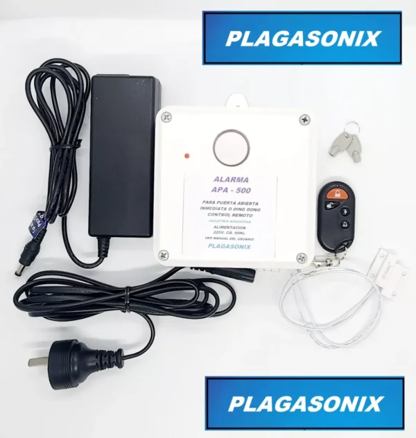 Alarma Puerta Abierta Apa-500 Inmediata Sensor Magnetico control remoto - Image 2