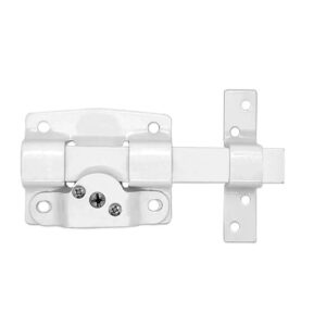 Cerrojo Llave Cruz Color Blanco O Negro Reforzado