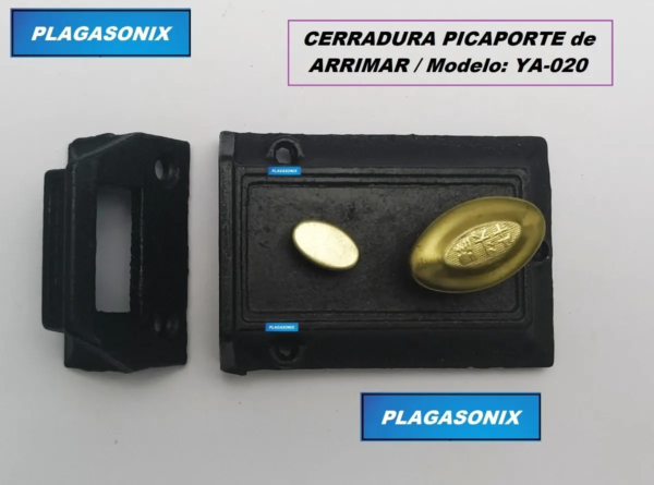 Picaporte Cerradura De Arrimar Ya-020 Cerrojo - Image 6