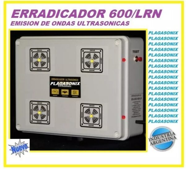 Ahuyenta Ratas Murcielagos Ultrasonido 600 Metros Kit 2 Unidades - Image 5