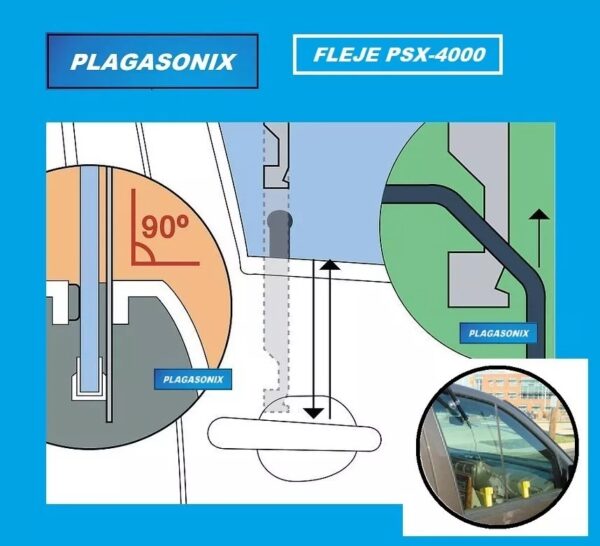 Fleje Para Apertura Automotor Auto Ganzua Cerrajero Psx-4000 - Image 6