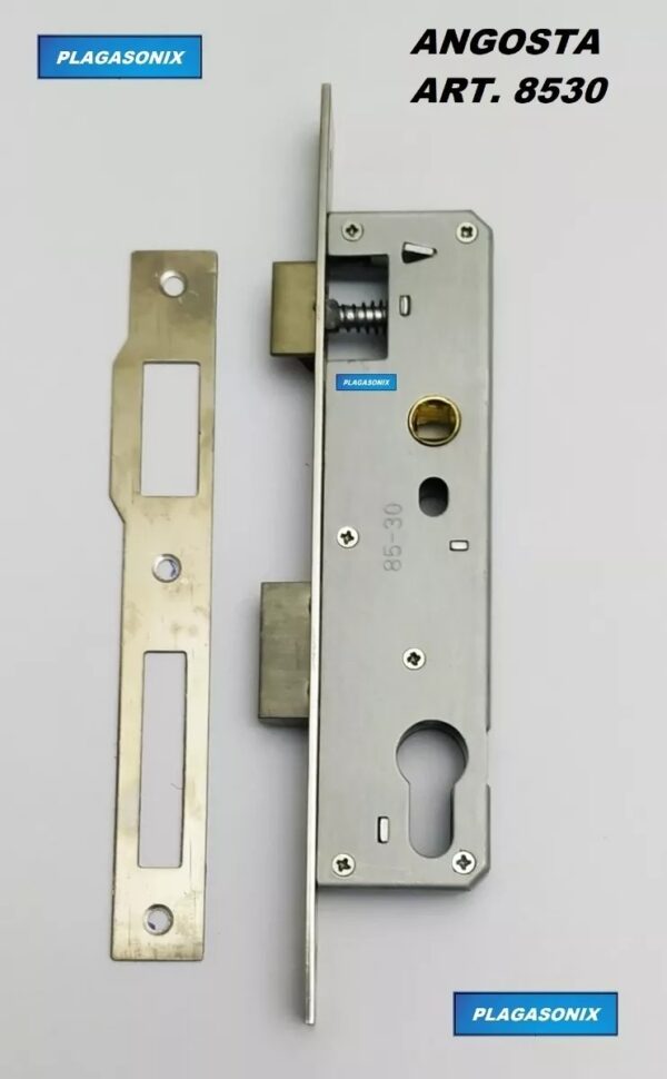 Cerradura Angosta Para Europerfil Sin Cilindro 8530 - Image 6