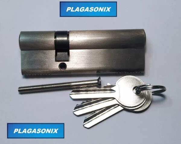 Cilindro Europerfil 90mm Asimetrico 30/60 Leva 3 Llaves Yale - Image 3