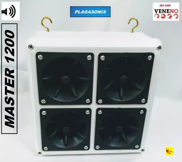 Erradicador Ultrasonico Industrial Roedores, ratas, alacranes Master 1200 - Image 5