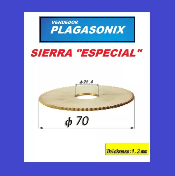 Fresa Sierra Doble Paleta Yaltres 530 70x25.4x1.2mm - Image 4