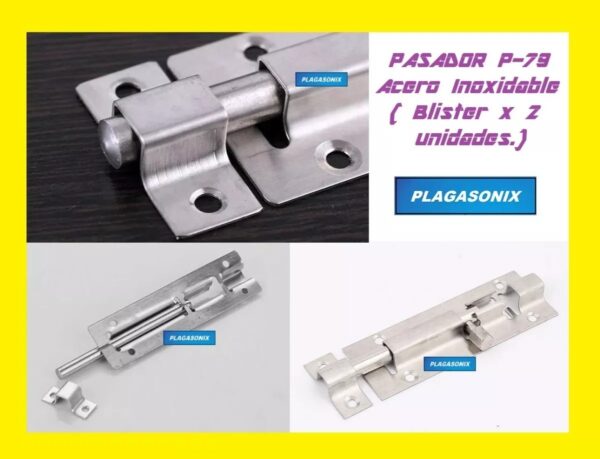 Pasador De Acero Inoxidable Modelo P-79 Blister X 2 Unidades - Image 4