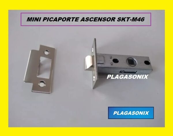 Picaporte Ascensor Embutir Mini Ultracompacto Skt-m46 Platil - Image 4