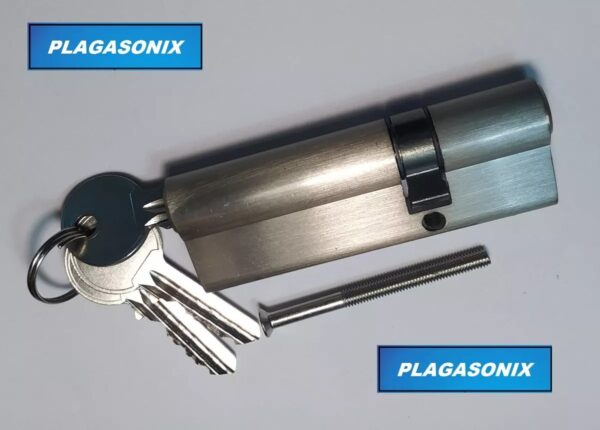 Cilindro Europerfil 90mm Asimetrico 30/60 Leva 3 Llaves Yale - Image 6