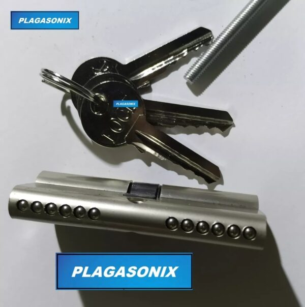 Cilindro Europerfil 70mm Simetrico 35/35 Leva 3 Llaves Yale - Image 5