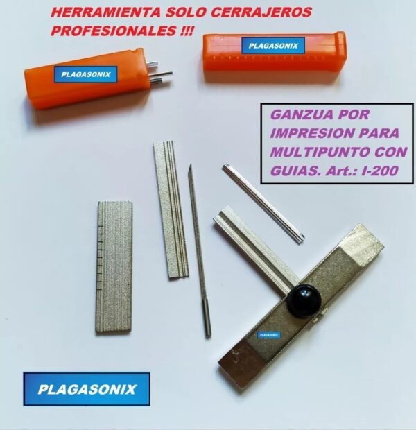 Ganzua Impresion Multipunto C/g I-200 Cerrajeria - Image 6