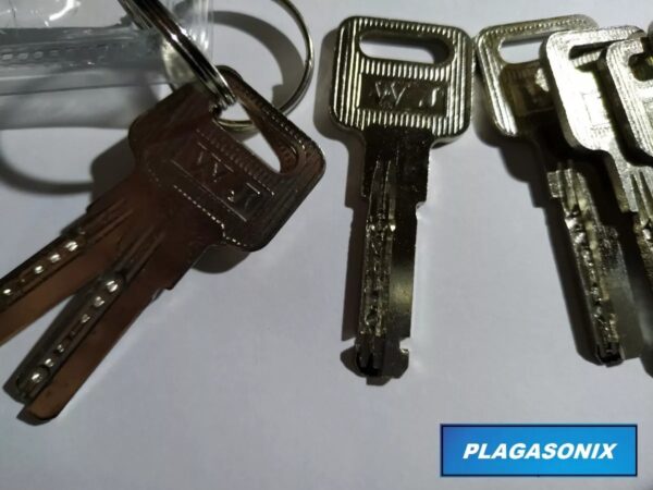 Cilindro Europerfil 90mm. Asimetrico 60/30 Leva  Llave Obra - Image 3