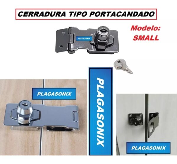 Portacandado Small Con Cerradura No Necesita Candado - Image 8