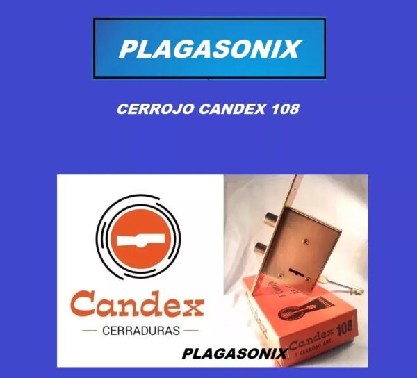 Cerrojo De Embutir Candex 108 Industria Argentina - Image 6