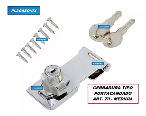 Portacandado Cerradura Sin Candado Medium Kit 5 Unid. - Image 7