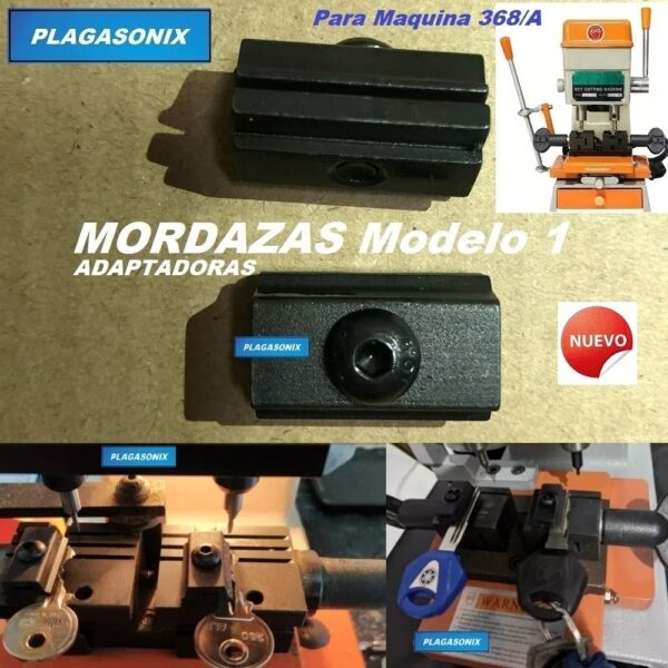 Mordazas Adaptador Copiar Llaves Dentadas/yale Maquina 368/a - Image 5