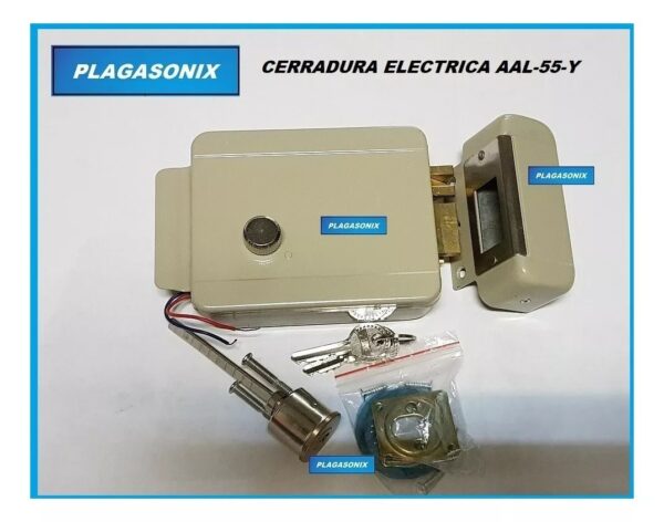 Cerradura Electrica Arrimar 12v Antipanico Llave Y Perilla - Image 5