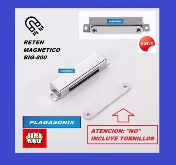 Reten Magnetico Muebles Alacenas Metalico Big-800 X 10unid. - Image 3