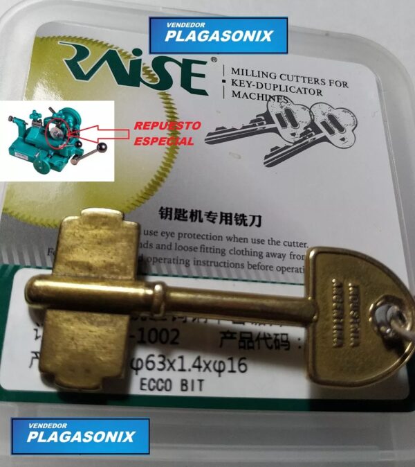 Sierra Copiadora Duplicadora Especial Raise 1.4 Duplimec Doble Paleta - Image 6