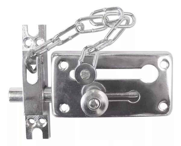Pasador Con Cadena De Seguridad Niquelado Premium Art. 400 - Image 7