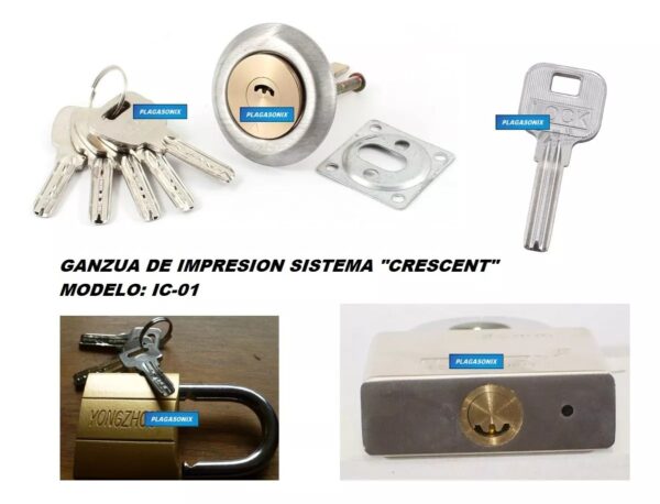 Ganzua De Impresion Crescent Ic-01 Modelo Economico - Image 3