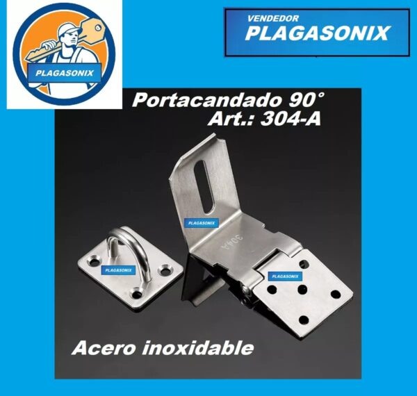 Portacandado Reforzado 90°  L  Acero Inoxidable 12 Unidades - Image 4
