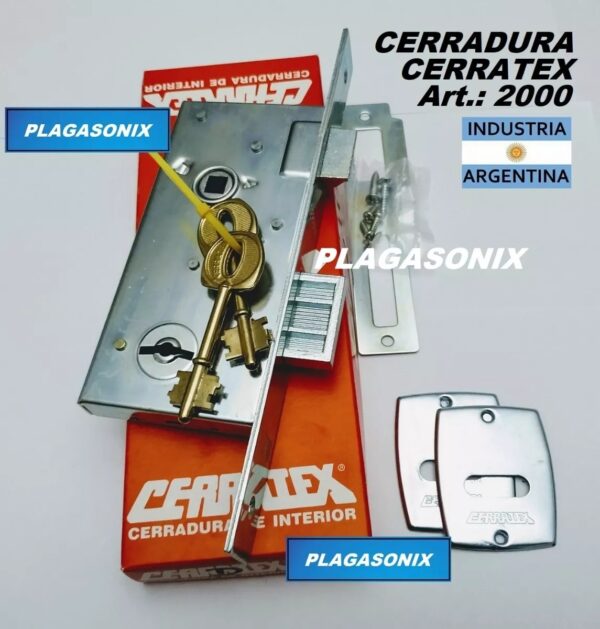 Cerradura Cerratex 2000 Simil Prive 200 Trabex 6624 Etc. - Image 4