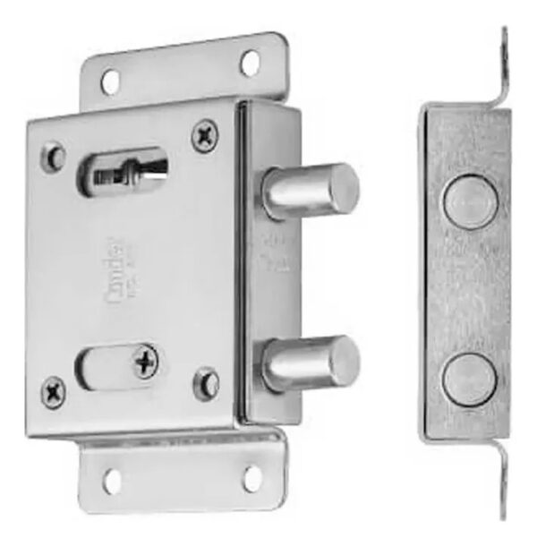 Cerrojo De Arrimar Mini Candex 113 Para Placard O Muebles