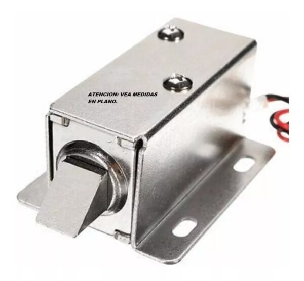 Cerradura Electrica Mini 12vcc Induccion Solenoide Pl820 - Image 4