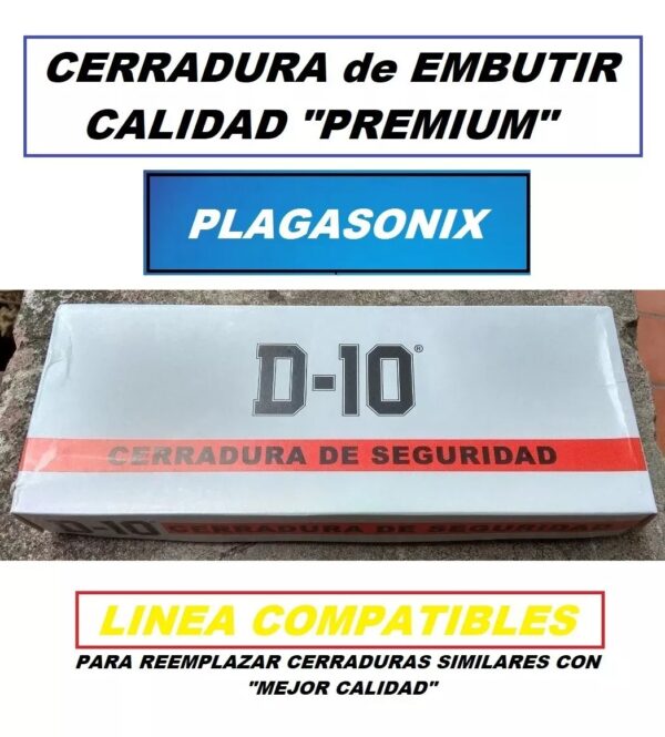 Cerradura Embutir 10200 Compatible Prive 200 Trabex 6624 - Image 4