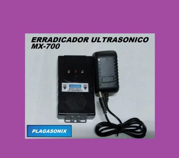 Erradicador Ultrasonico Cucarachas Mx-700 Dual Pilas / 220v. Plagasonix - Image 8