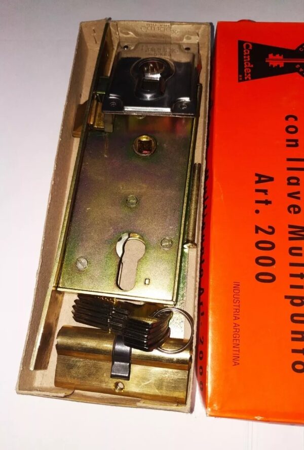 Cerradura De Alta Seguridad Multipunto Candex 2000 - Image 6