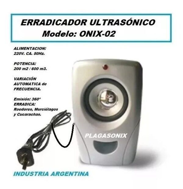 Repelente Murcielagos Roedores Cucarachas Onix 02 - Image 3