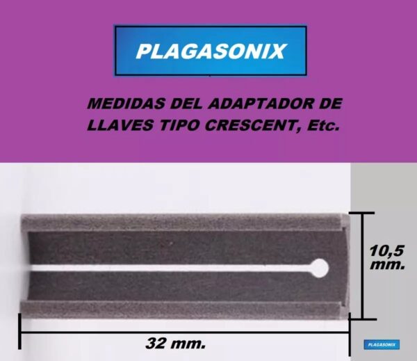 Adaptador Para Copiar Llaves Tipo Crescent Cygnus Baodean - Image 3