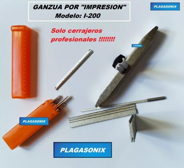 Ganzua Impresion Multipunto C/g I-200 Cerrajeria - Image 4