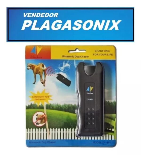 Espanta Adiestra Perros Ultrasonido Portatil 9v. Plagasonix - Image 6