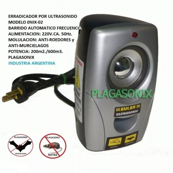 Repelente Murcielagos Roedores Cucarachas Onix 02 - Image 4