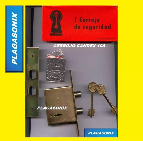 Cerrojo De Embutir Candex 108 Industria Argentina - Image 4