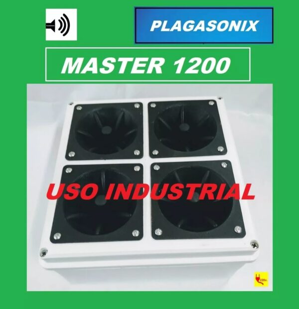 Erradicador Ultrasonico Industrial Roedores, ratas, alacranes Master 1200 - Image 3