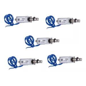Mini Cerradura Electrica Perno 12vcc Solenoide 530b Kit 5uni