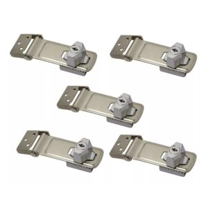 Portacandado Cerradura Sin Candado Premium Kit 5 Unid.