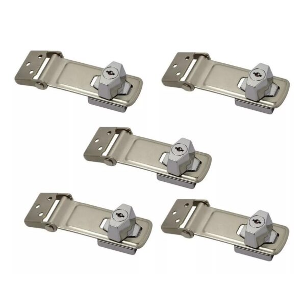 Portacandado Cerradura Sin Candado Premium Kit 5 Unid.