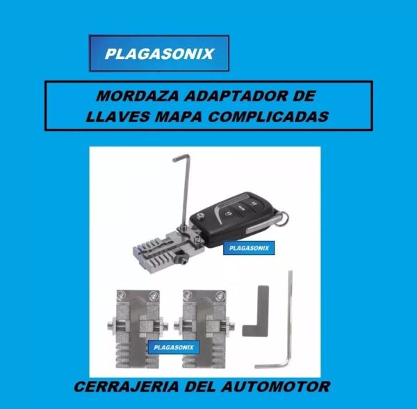 Mordazas Adaptador Para Copiar Llaves Dificiles Sistema Mapa - Image 4