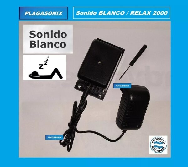 Equipo Relax Sonoro Modelo Relax 2000 Sonido Blanco Ind. Arg - Image 3