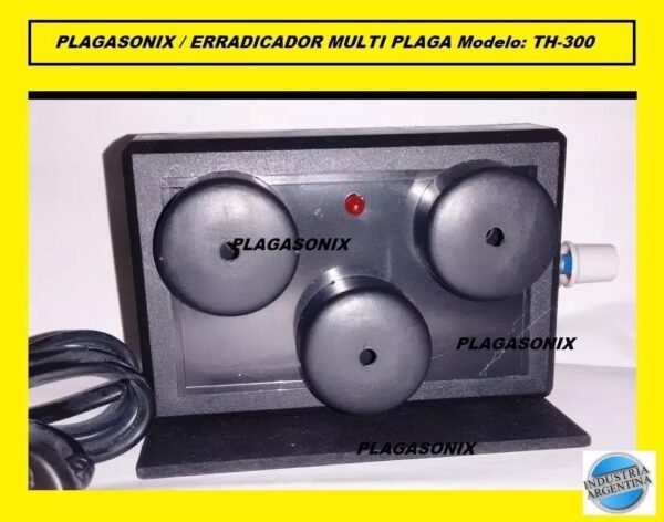 Erradicador Multiplaga Plagasonix Th-300 Trifonico 300 M2. - Image 2