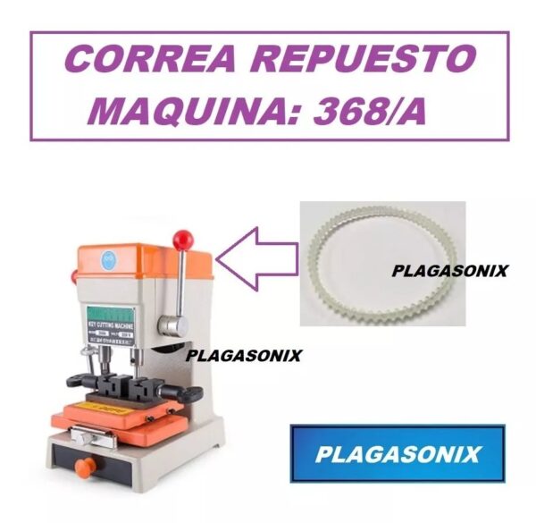 Correa De Repuesto Para Maquina Duplicadora De Llaves 368/a - Image 4