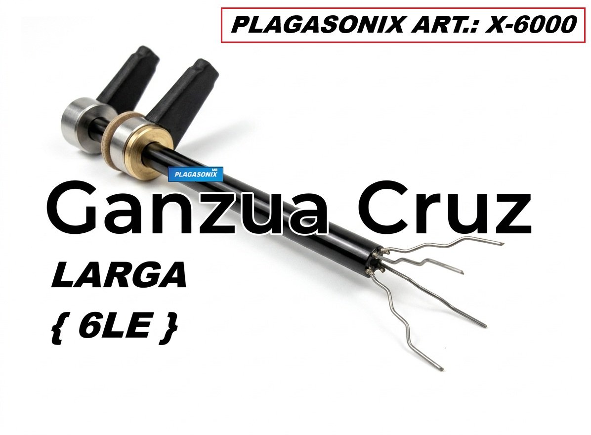 Ganzúa Profesional Cruz Larga 6le Plagasonix X-6000 Para Cerrajeria - Imagen 3