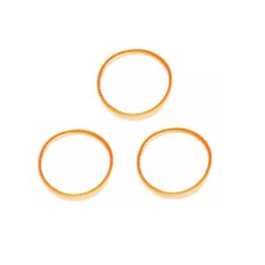 Correas Repuesto Maquina Duplicadora Llaves 368/a Kit 3 Unid