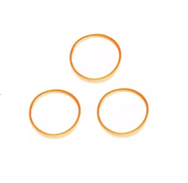 Correas Repuesto Maquina Duplicadora Llaves 368/a Kit 3 Unid